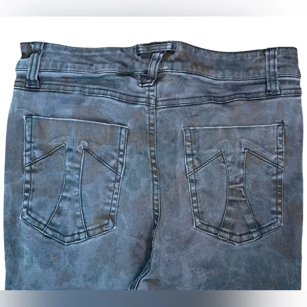 Vintage Tripp NYC Over Dyed Camo Ultra Skinny Pants